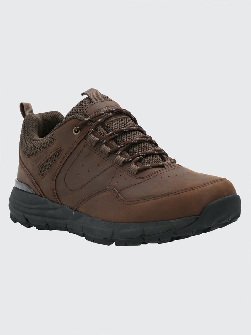 Zapatilla-Para-Hombre-Cuero-Stadium-Marron-Hush-Puppies