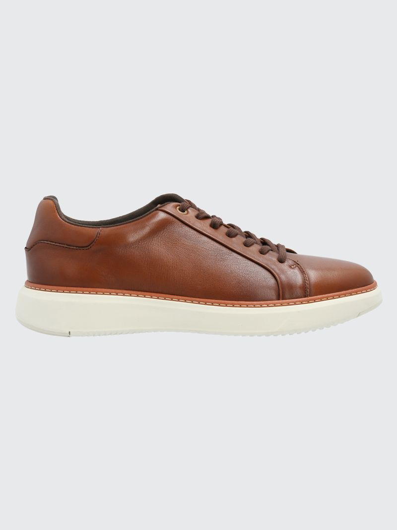 Zapatilla-Para-Hombre-Cuero-Force-G-Marron-Claro-Hush-Puppies