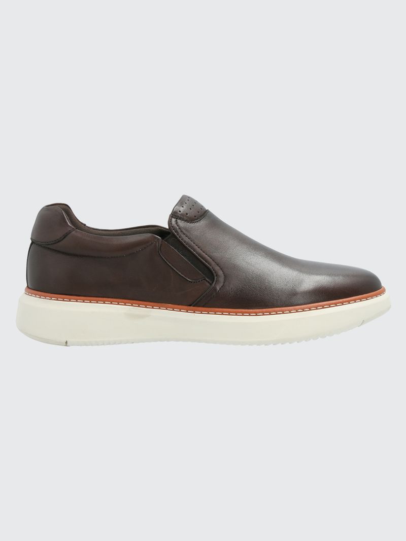 Slip-On-Para-Hombre-Cuero-Lite-G-Marron-Hush-Puppies
