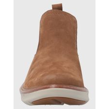 Botín Para Hombre Cuero Smart Chelsea Marrón Hush Puppies