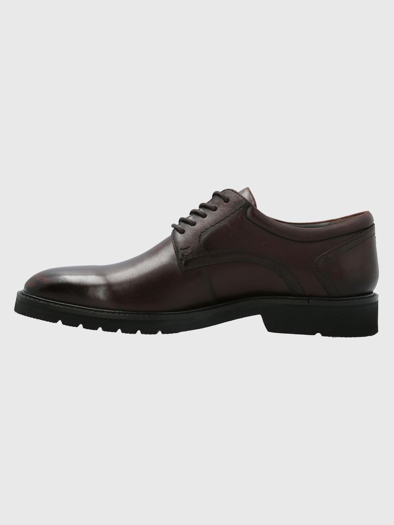Zapato-Para-Hombre-Cuero-Aurelio-Burgundy-Hush-Puppies