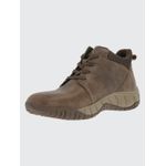 Botin-Para-Hombre-Cuero-Bodo-Marron-Oscuro-Hush-Puppies