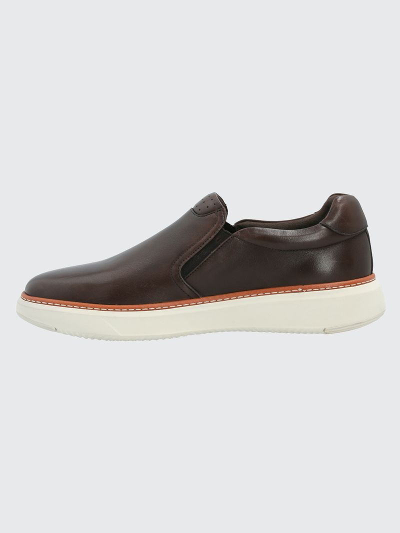 Slip-On-Para-Hombre-Cuero-Lite-G-Marron-Hush-Puppies