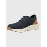 Zapatilla-Para-Hombre-Cuero-Spinal-Discover-Azul-Hush-Puppies