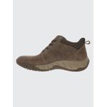 Botin-Para-Hombre-Cuero-Bodo-Marron-Oscuro-Hush-Puppies