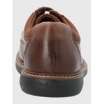 Zapato-Para-Hombre-Cuero-Ohio-Marron-Oscuro-Hush-Puppies