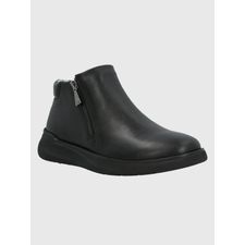 Botín Para Mujer Cuero Juliet Negro Hush Puppies
