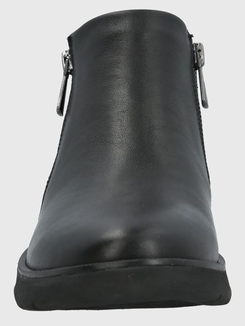 Botín Para Mujer Cuero Juliet Negro Hush Puppies