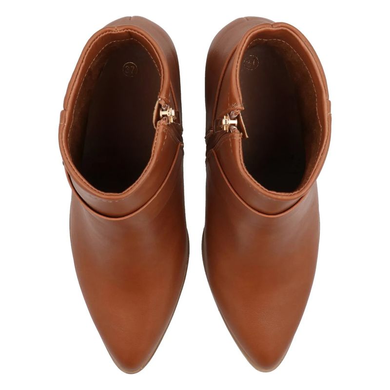 Botin-Para-Mujer-Sintetico-Gubbio-Camel-Hush-Puppies