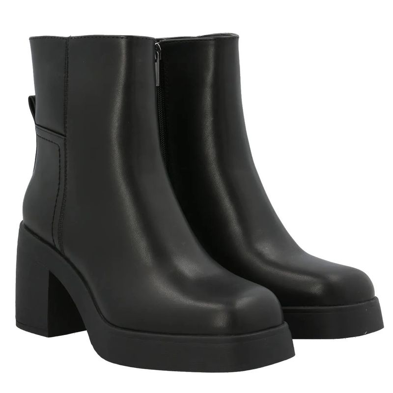 Botin-Para-Mujer-Sintetico-Udinese-Negro-Hush-Puppies