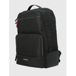 Mochila-Para-Hombre-Poliester-Reciclado-Robbie-Back-Negro-Hush-Puppies