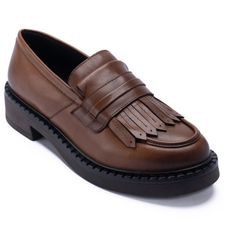 Mocasín Para Mujer Cuero Willow Marrón Hush Puppies