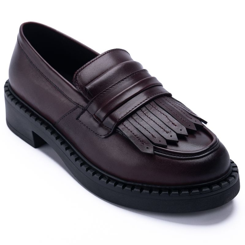 Mocasin-Para-Mujer-Cuero-Willow-Burgundy-Hush-Puppies