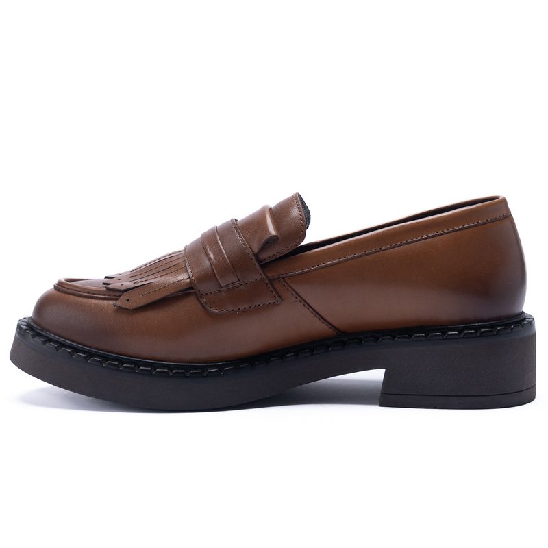 Mocasin-Para-Mujer-Cuero-Willow-Marron-Hush-Puppies