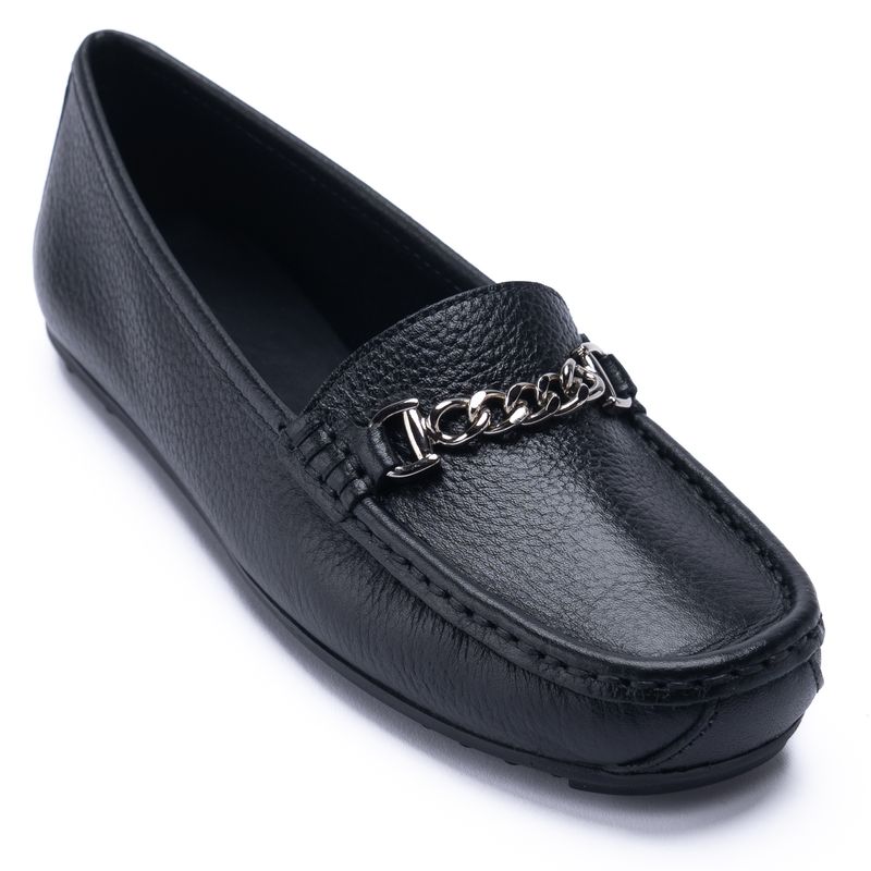 Mocasin-Para-Mujer-Cuero-debora-Negro-Hush-Puppies