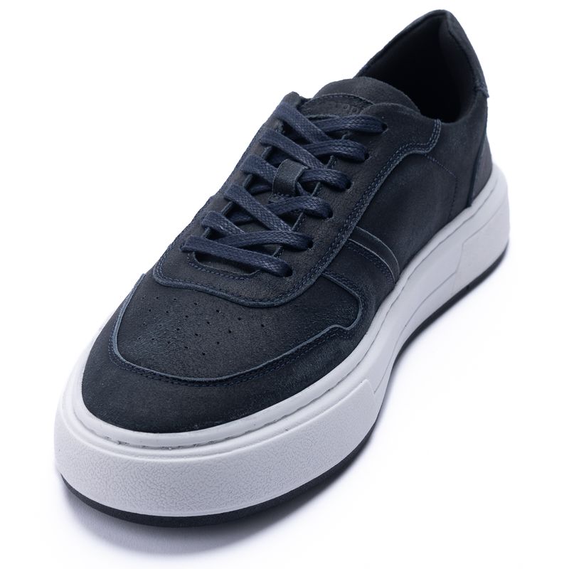 Zapatilla-Para-Hombre-Cuero-Rodrigo-Azul-Hush-Puppies