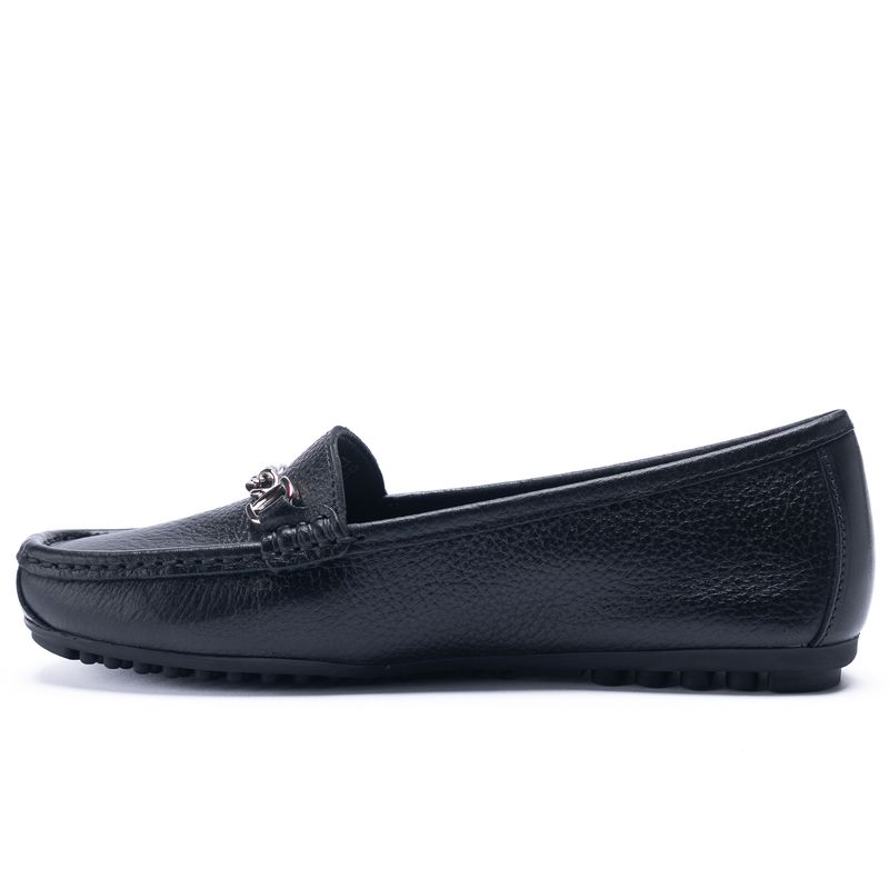 Mocasin-Para-Mujer-Cuero-debora-Negro-Hush-Puppies