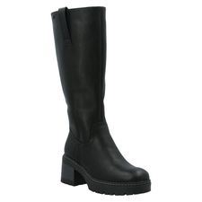 Bota Para Mujer Estade Negro Hush Puppies