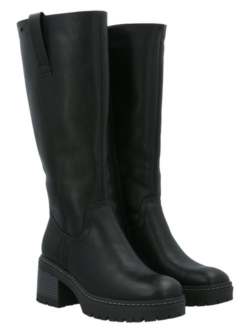 Bota Para Mujer Estade Negro Hush Puppies