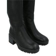 Bota Para Mujer Estade Negro Hush Puppies