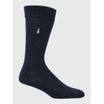 Medias-Para-Hombre-Algodon-Elastano-Cuff-Dogembro-Azul-Oscuro-Hush-Puppies