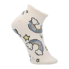 Medias Para Niña Algodón/Elastano Ped ST Clouds Crema Hush Puppies