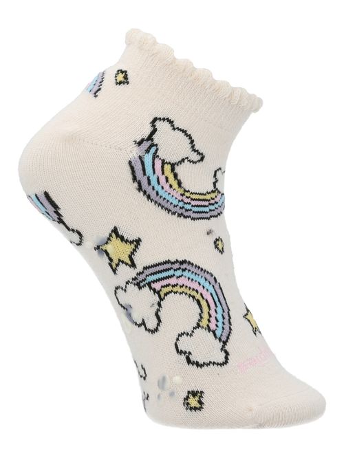 Medias Para Niña Algodón/Elastano Ped ST Clouds Crema Hush Puppies