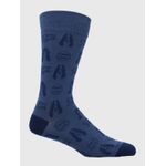 Medias-Para-Hombre-Algodon-Elastano-Dog-Puppies-Azul-Hush-Puppies