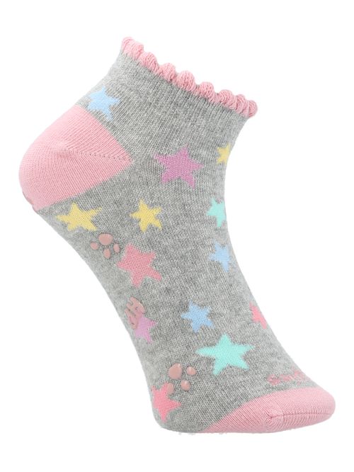 Medias Para Niña Algodón/Elastano Ped ST STar Gris Hush Puppies