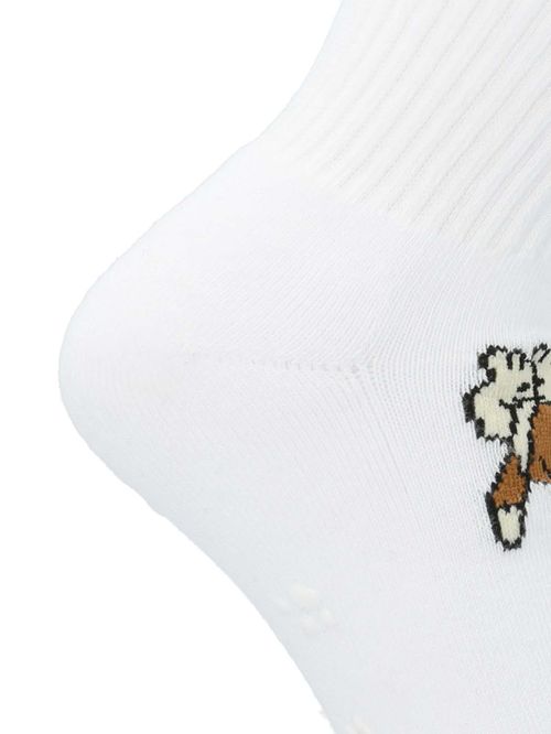Medias Para Niño Algodón/Elastano Dog Sportrib Blanco Hush Puppies
