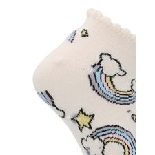 Medias Para Niña Algodón/Elastano Ped ST Clouds Crema Hush Puppies
