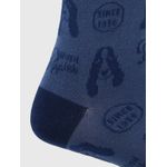 Medias-Para-Hombre-Algodon-Elastano-Dog-Puppies-Azul-Hush-Puppies