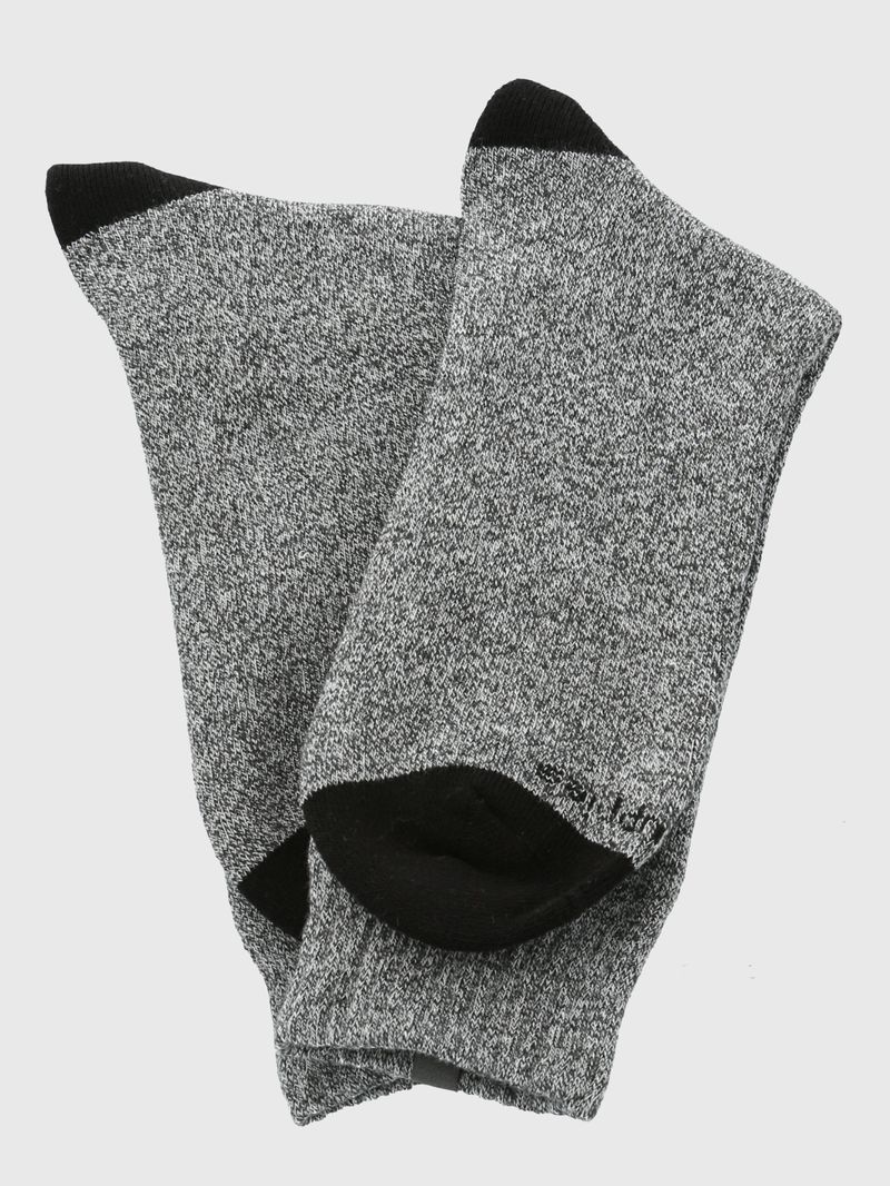 Medias-Para-Hombre-Algodon-Elastano-Heavy-Hike-Gris-Oscuro-Hush-Puppies