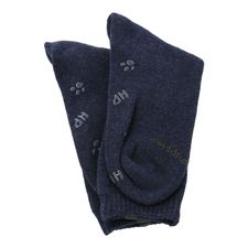 Medias Para Niño Algodón/Elastano Heavy Plain Azul Hush Puppies