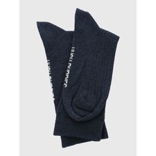 Medias Para Hombre Algodón/Elastano Cuff Dogembro Azul Oscuro Hush Puppies