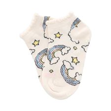 Medias Para Niña Algodón/Elastano Ped ST Clouds Crema Hush Puppies