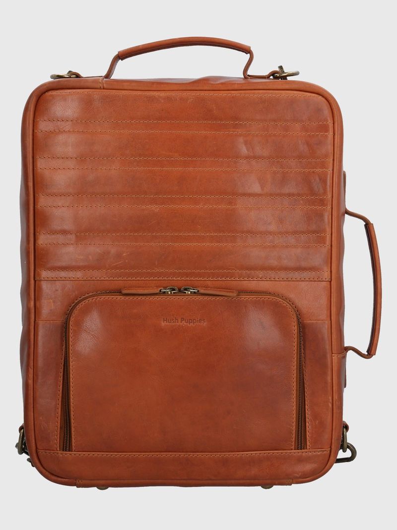 Mochila-Para-Hombre-Cuero-Om-Middleton-Back-Cafe-Hush-Puppies