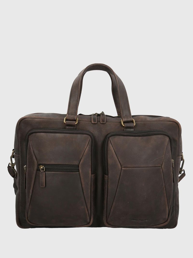 Maletin-Para-Hombre-Cuero-TH-Millard-Cafe-Hush-Puppies