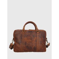 Maletín Para Hombre Cuero TH Mahoney Café Hush Puppies