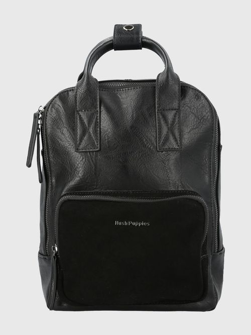 Mochila Para Mujer Sintetico/Cuero I25Of Lowri Back Negro Hush Puppies