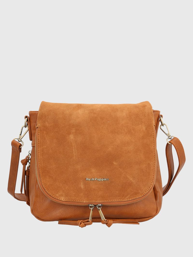 Cartera-Para-Mujer-Sintetico-Cuero-I25Of-Leonni-Cross-Cafe-Hush-Puppies
