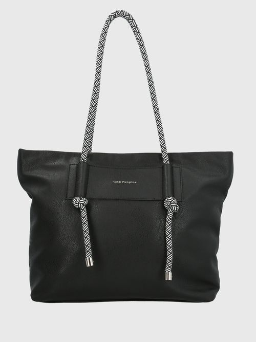 Cartera Para Mujer Sintetico I25Of Cordy Tote Negro Hush Puppies