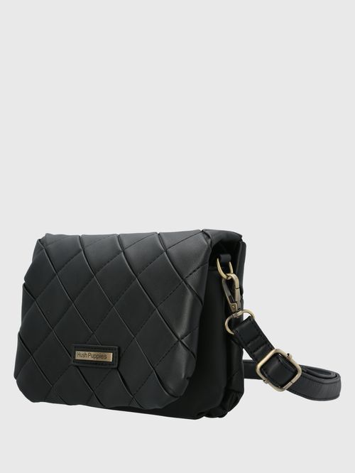 Cartera Para Mujer Sintetico I25Of Trini Cross Negro Hush Puppies