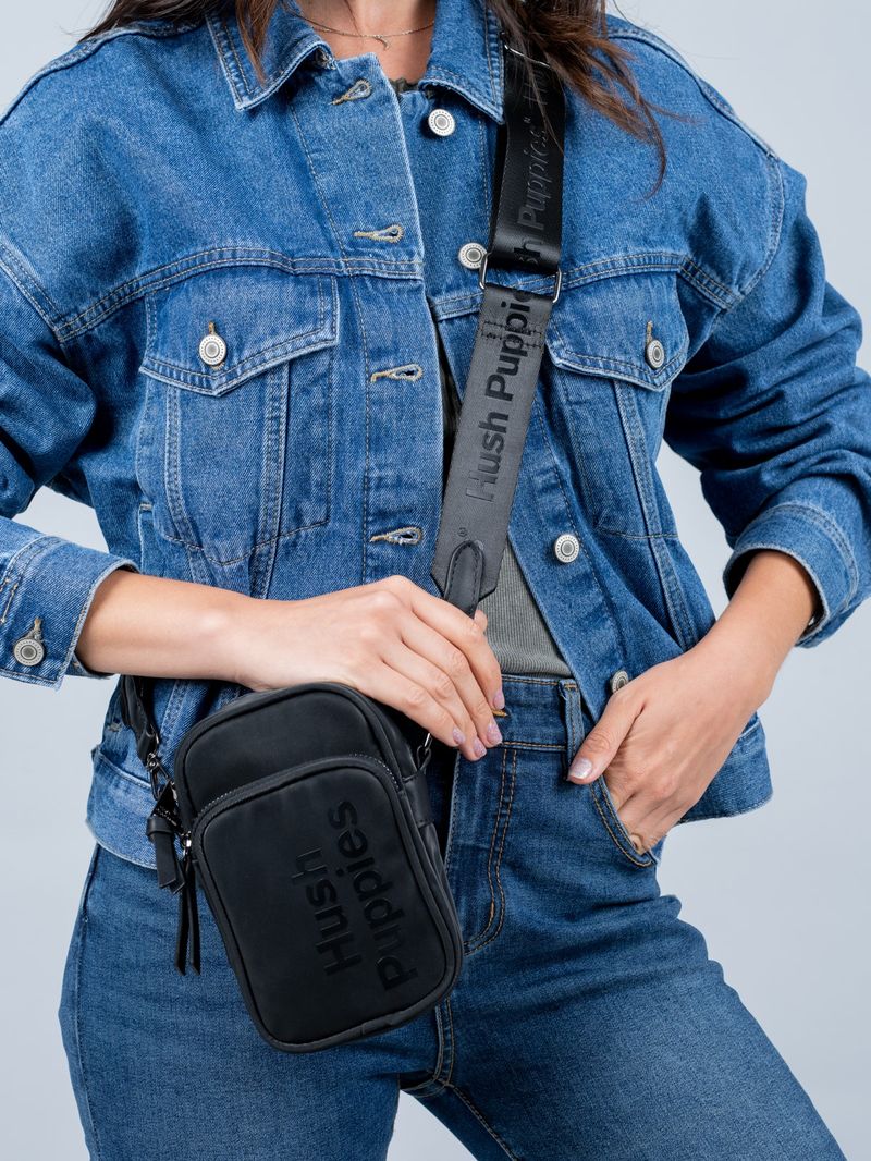 Cartera-Para-Mujer-Sintetico-I25Of-Hannah-Cross-Negro-Hush-Puppies