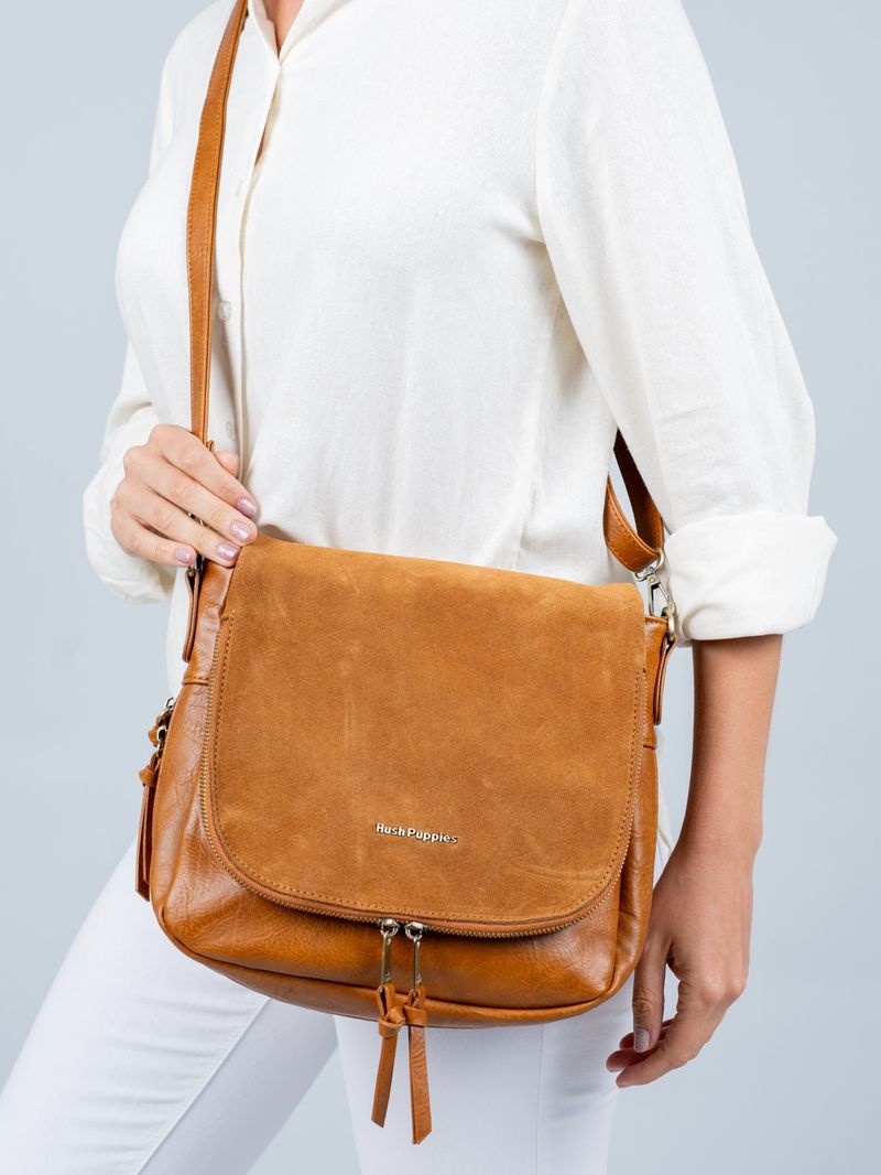 Cartera-Para-Mujer-Sintetico-Cuero-I25Of-Leonni-Cross-Cafe-Hush-Puppies