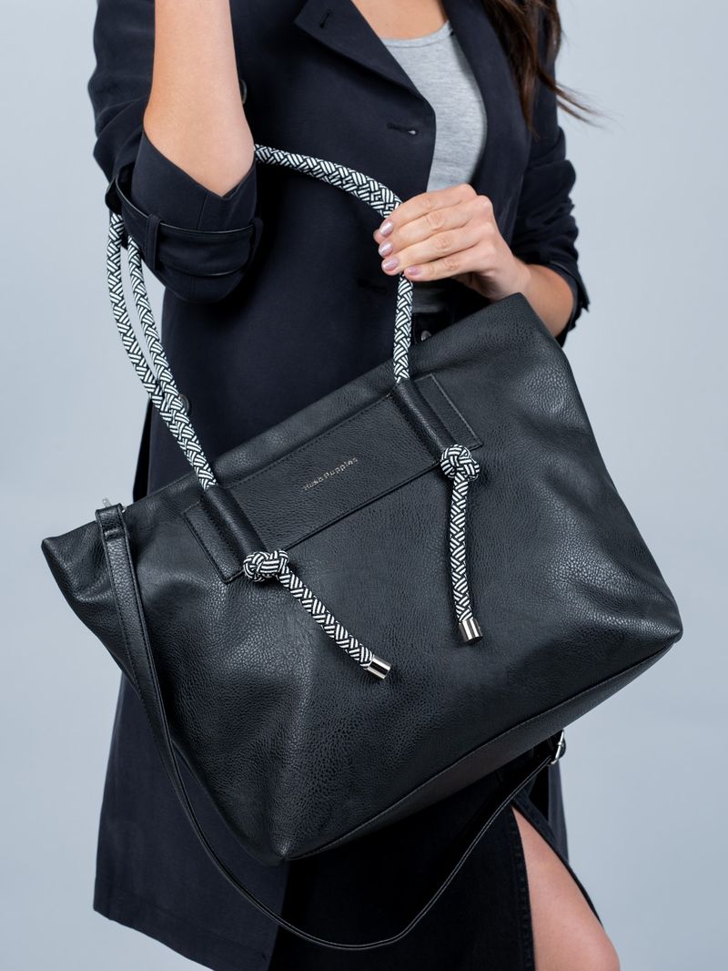 Cartera-Para-Mujer-Sintetico-I25Of-Cordy-Tote-Negro-Hush-Puppies