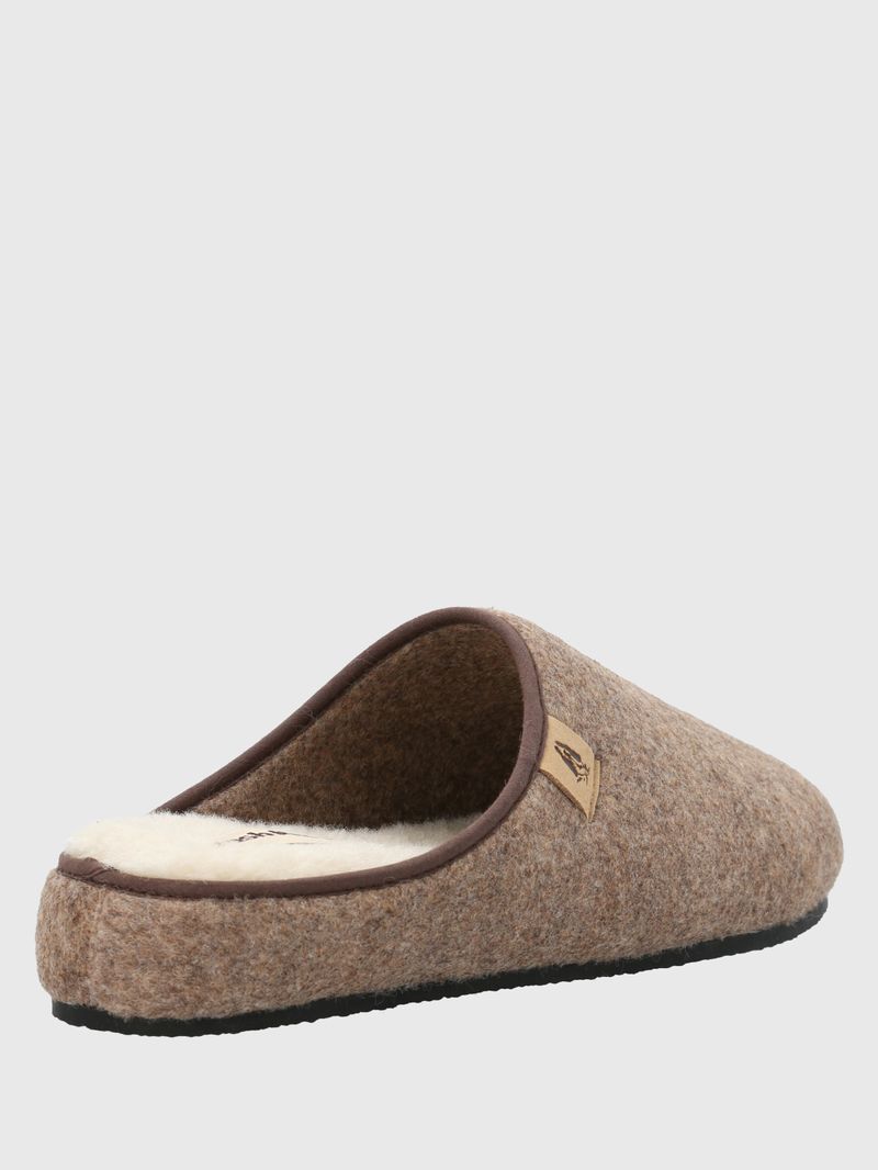 Pantufla-Textil-HP-Slipper-Felt-Marron-Hush-Puppies