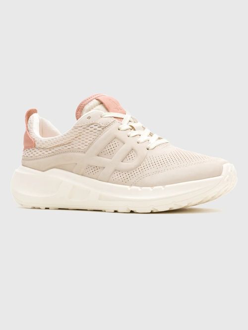 Zapatilla Para Mujer Cuero Seventy8 Runner Gris Hush Puppies