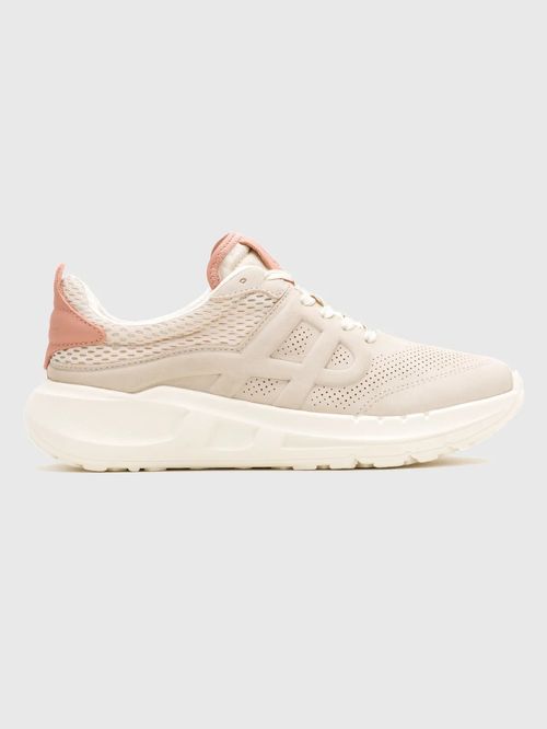 Zapatilla Para Mujer Cuero Seventy8 Runner Gris Hush Puppies