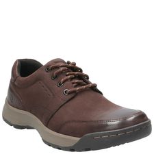 Zapato Para Hombre Cuero Duran Chocolate Hush Puppies